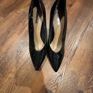 Black Patent Leather Women's Shoes